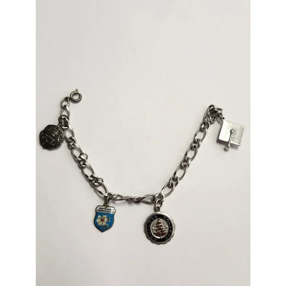 Vintage Charm Bracelet Starter Size 6.5